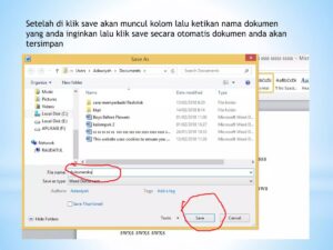 Perbedaan Antara Save As dan Save dalam Menyimpan Dokumen