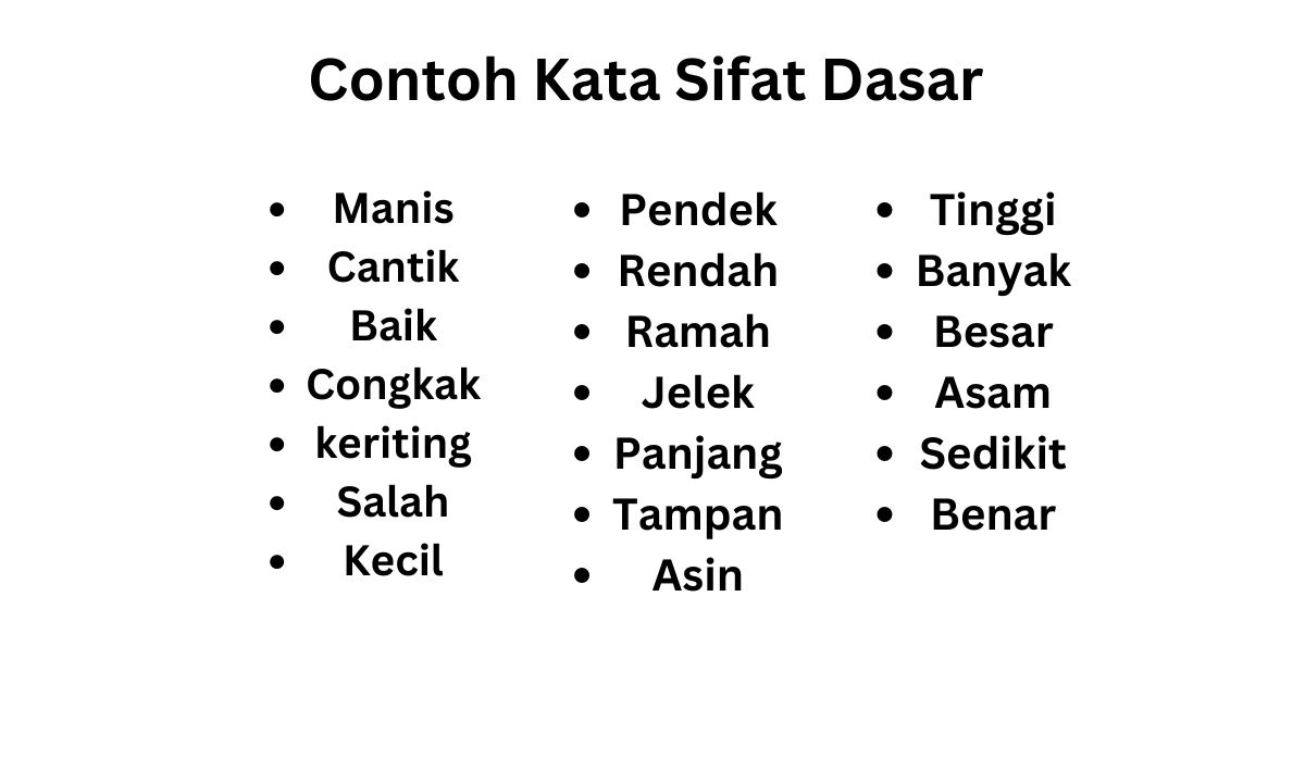 Contoh kalimat menggunakan kata kualitas