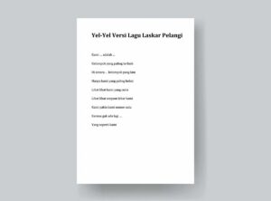 Contoh Lirik Yel‑Yel Akuntansi