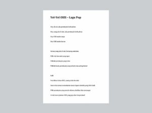 Buat Yel‑Yel Singkat untuk MOS SMA Kelas 10