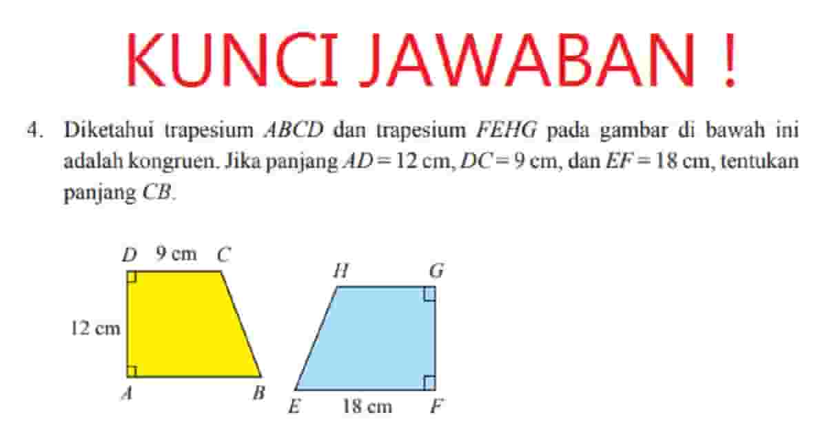 Panjang km pada gambar tersebut