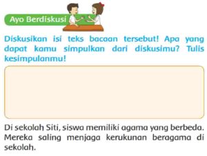 Bacakan Teks, Dengarkan Bersama, Tuliskan Kesimpulan