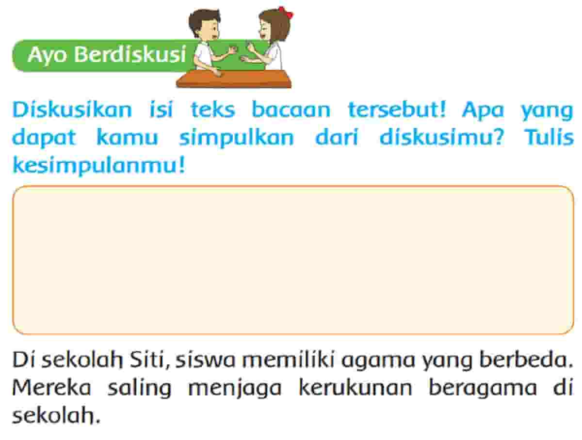 Bacakan Teks, Dengarkan Bersama, Tuliskan Kesimpulan