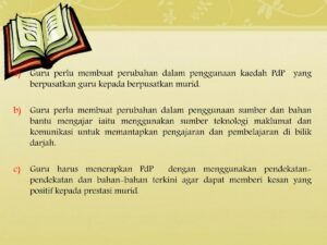Pengetahuan tentang Perubahan Paradigma Guru
