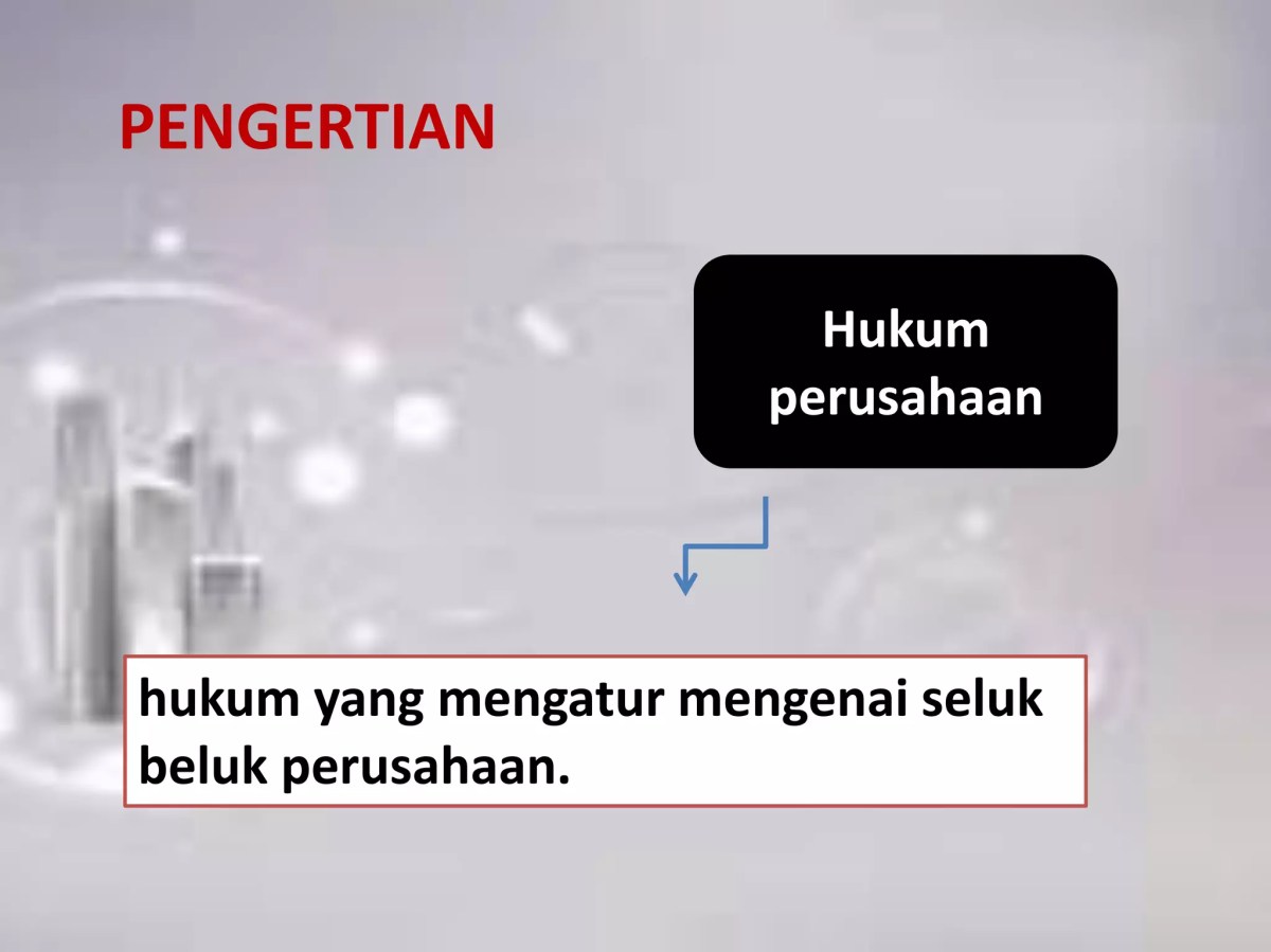 Kekaburan atau Kekosongan Hukum dalam UU Perusahaan