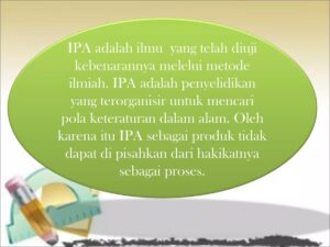 Pengertian IPA