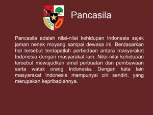 Pengertian Pancasila dalam Lingkup UUD 1945