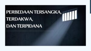 Pengetahuan tentang terpidana, tersangka, terdakwa, dan eksekusi