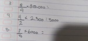 Hasil 3½ + 50% - 3/5 × 1⅔