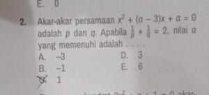 Berikan Jawaban yang Benar