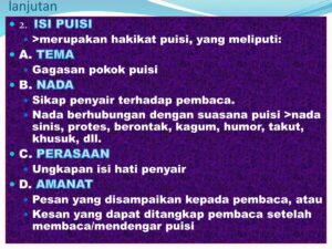 Hakikat Puisi: Kebebasan Tafsir Pembaca