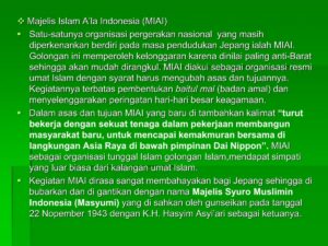 Jepang Bubarkan Majelis Islam 1943, Ganti Masyumi