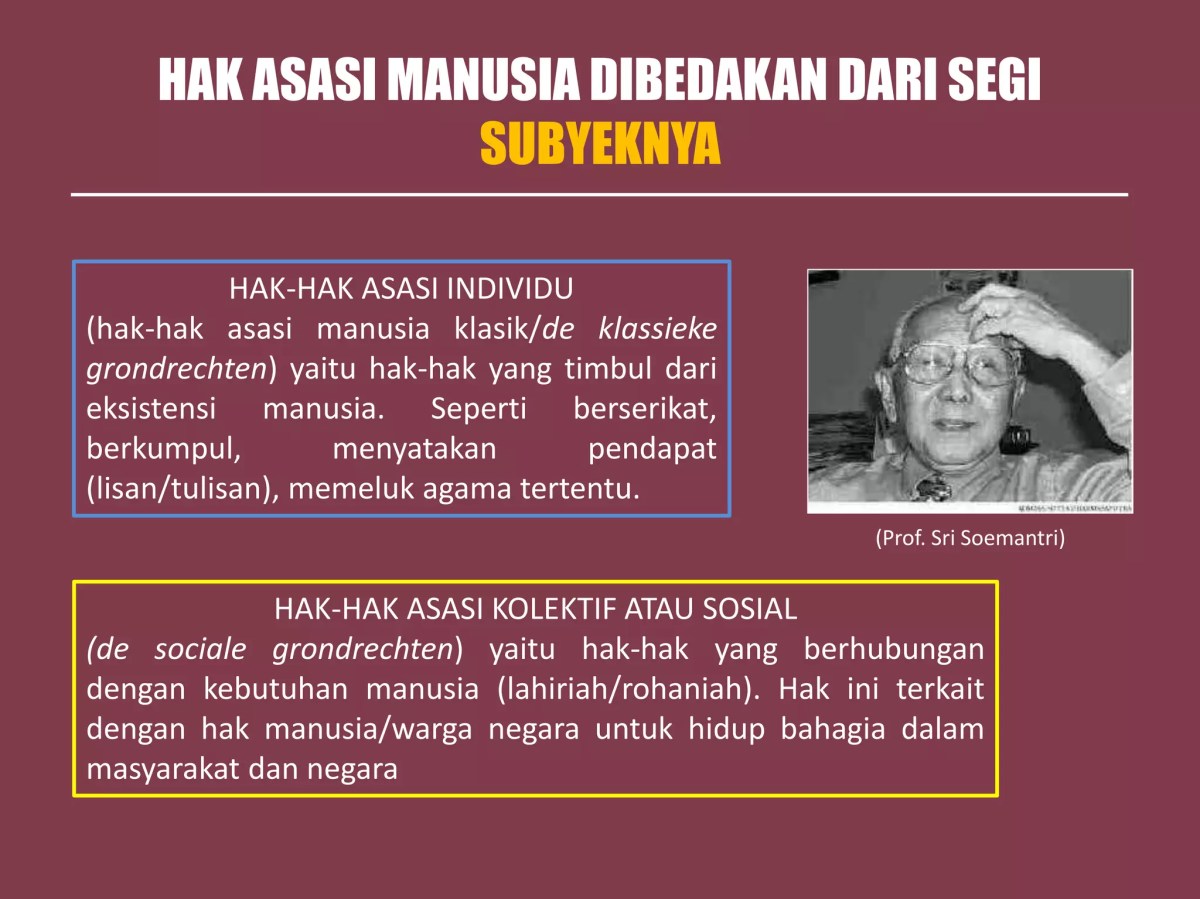 Definisi Kewajiban Hak Asasi Manusia Menurut Pakar