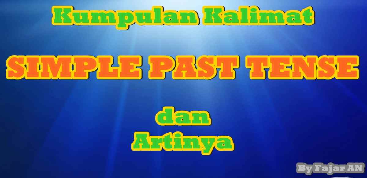 Contoh Cerita Liburan Singkat dalam Past Tense