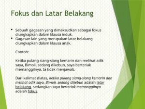 Contoh Kalimat Efektif tentang Banjir