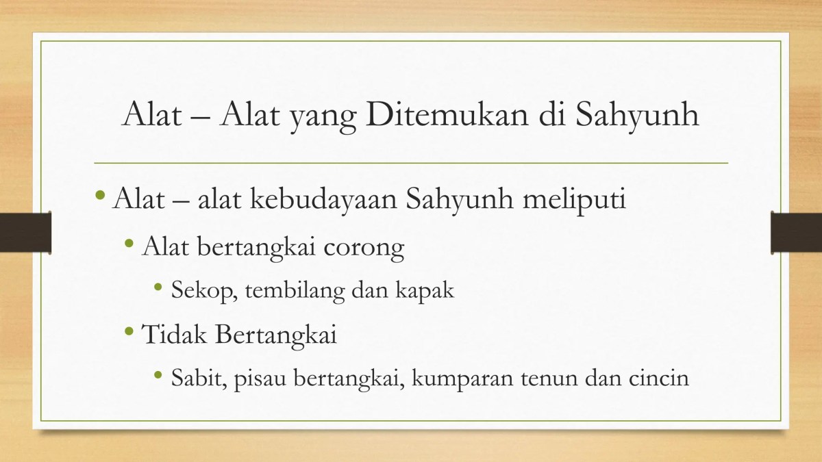 Pengaruh Kebudayaan Bacson‑Hoabinh, Dong Son, Sa Huynh terhadap Indonesia