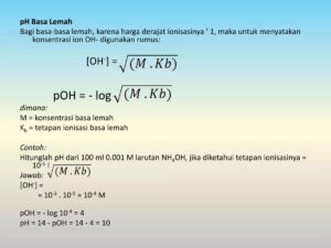 Menghitung Derajat Ionisasi H3PO4 0,4 M dengan pH 5‑2 log5