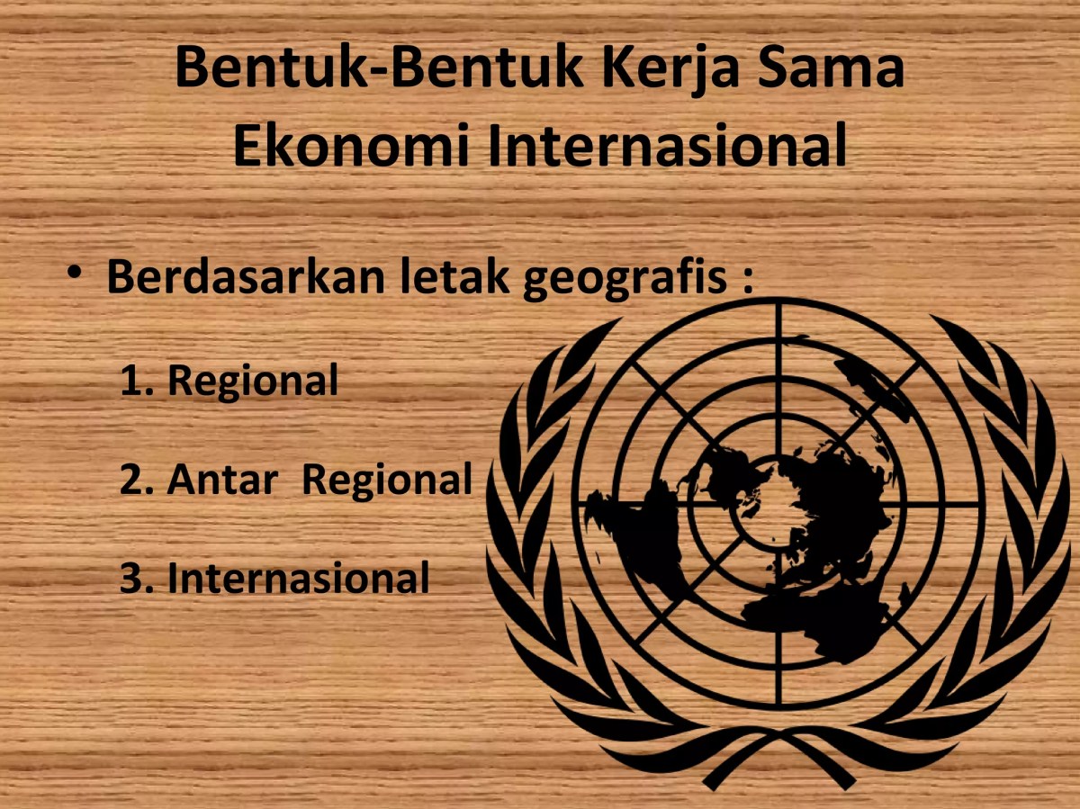 Bentuk‑bentuk Kerja Sama