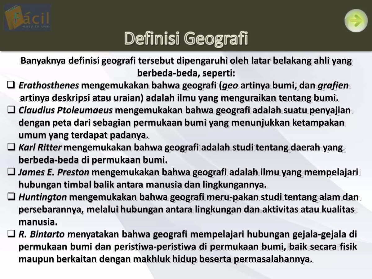 Konsep Kebijakan Negara yang Terkait Geografi