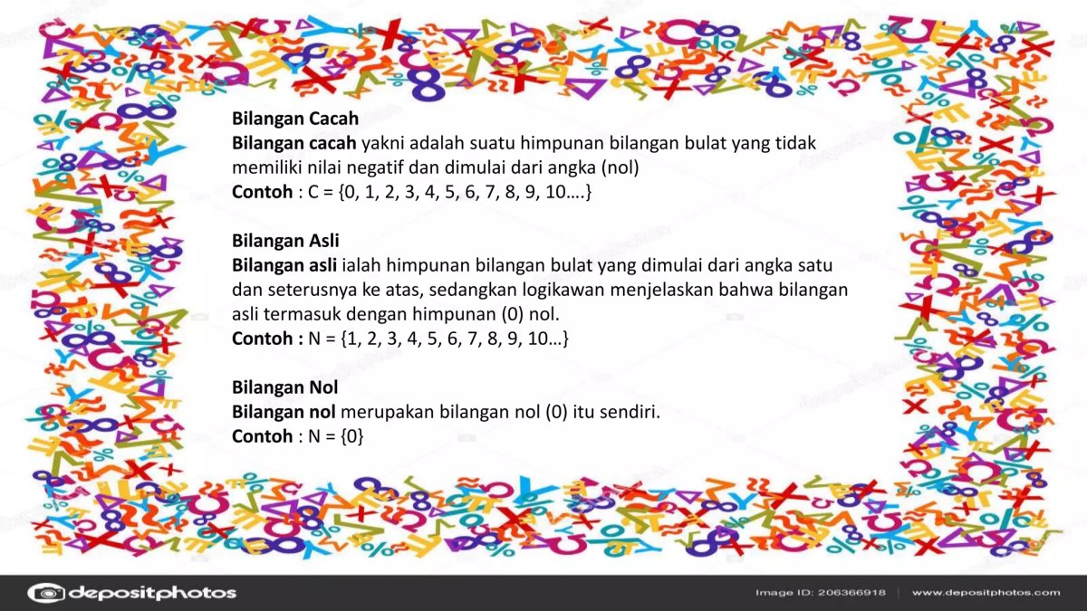 Pengertian konsep matematika dasar