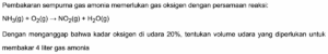 Volume Oksigen untuk Membakar Sempurna 2 L Gas Alam C3H8
