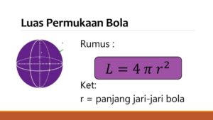 Volume dan Luas Permukaan Benda