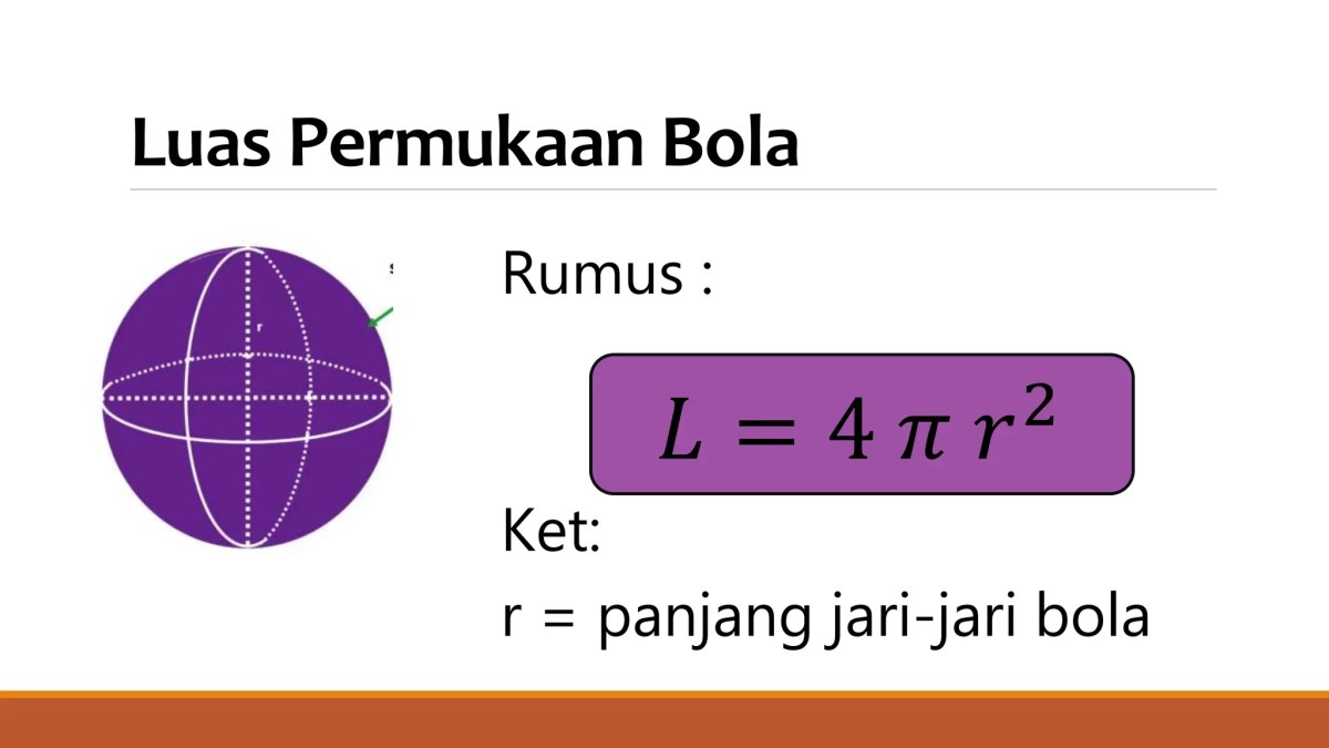 Volume dan Luas Permukaan Benda