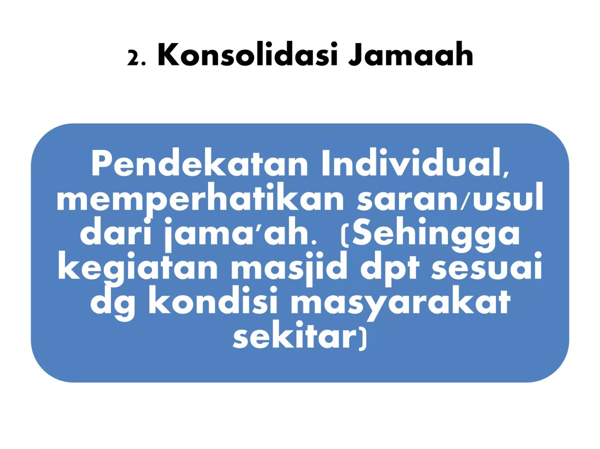 7 Langkah Memelihara Masjid