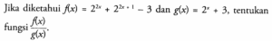 Nilai f(x)=x²+2x+3 pada x=2