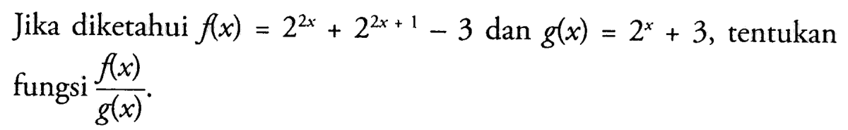 Nilai fungsi f(x)=x²+2x+3 pada x=2