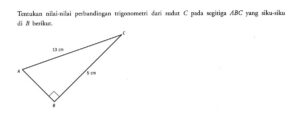 Tentukan nilai p pada segitiga dengan sudut 3p, 8p, p