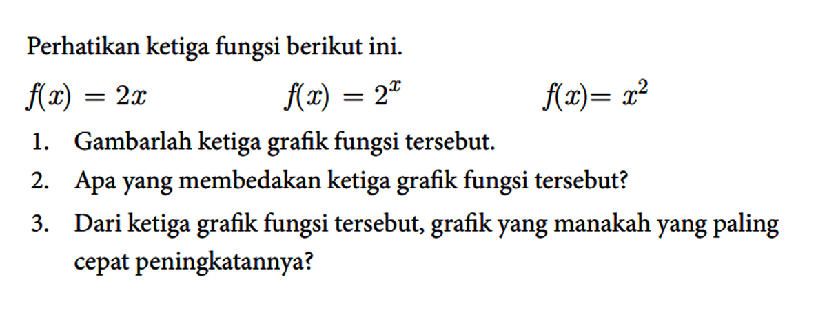 Hitung F(1) untuk f(x)=3x⁴‑2x³+x+2