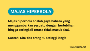 Kalimat yang Menggunakan Majas Hiperbola