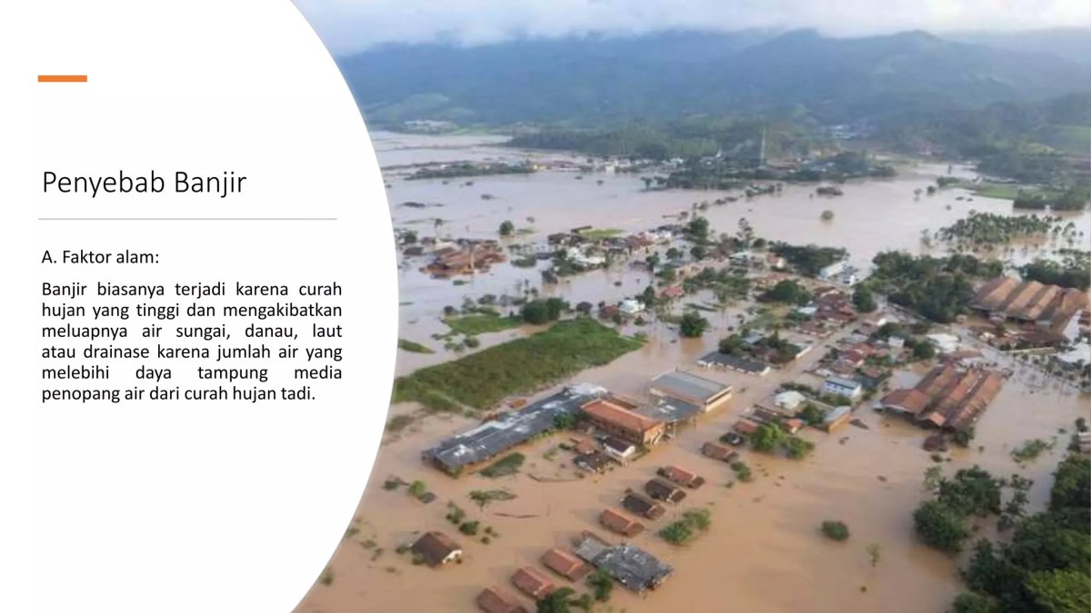 Nama Peristiwa Alam Akibat Meluapnya Air Laut