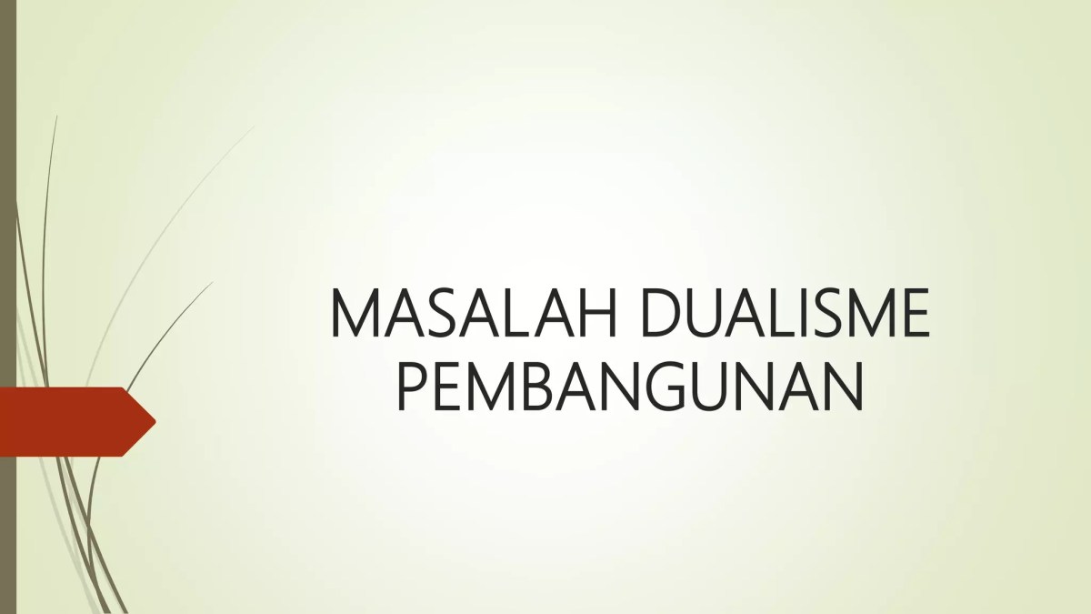 Tanggapan tentang Dualisme dan Monisme