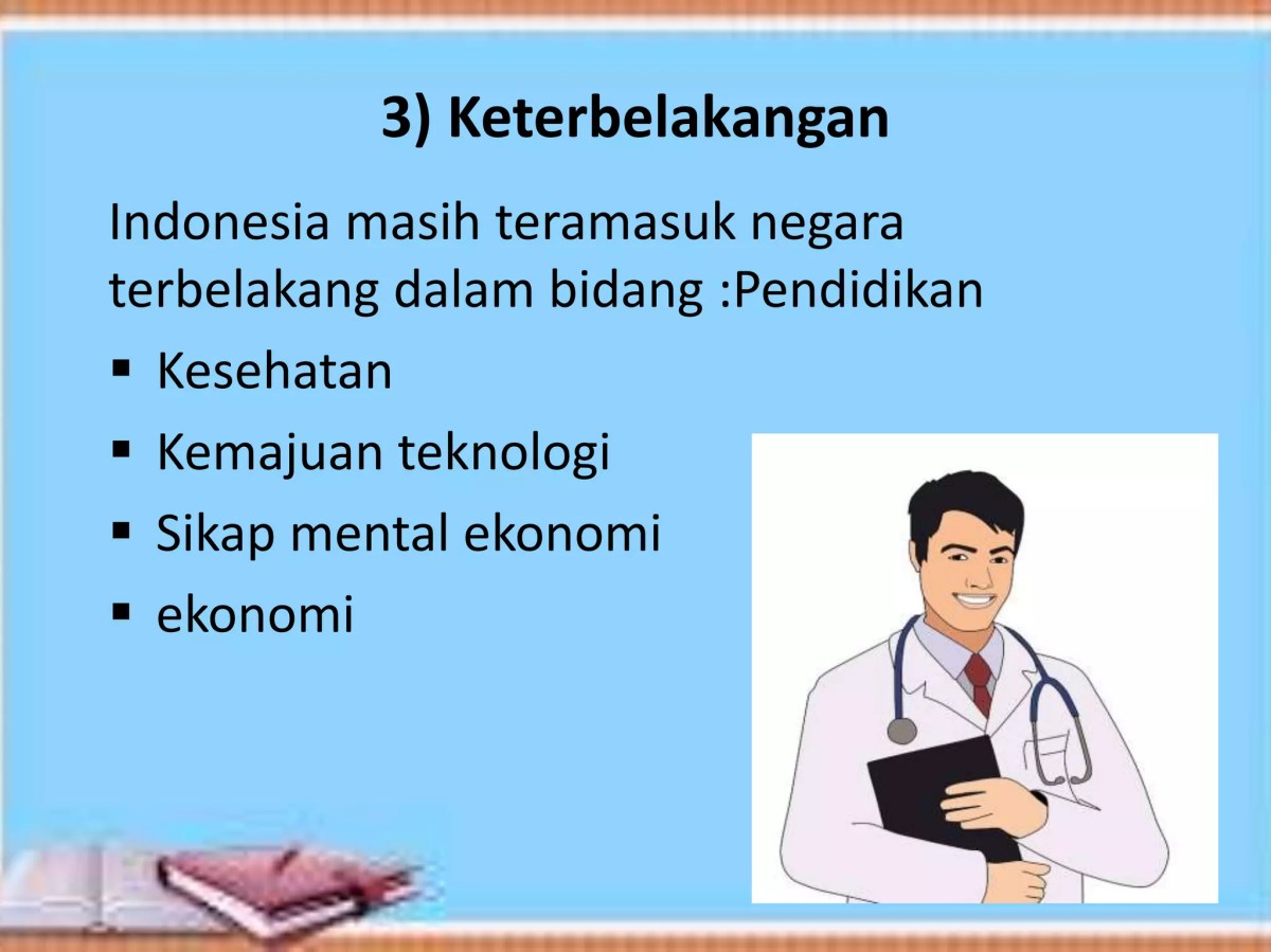 5 contoh masalah ekonomi Indonesia saat ini