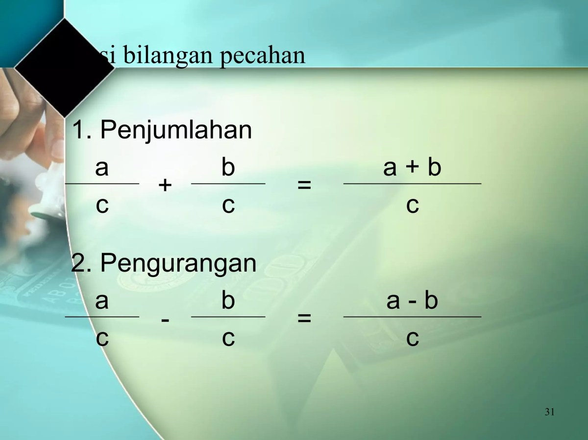 Rumus Matematika Kelas 6