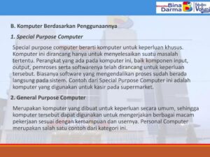 Contoh Special Purpose Computer: mesin kasir