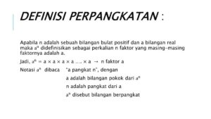 Nyatakan bentuk dalam bilangan berpangkat positif dan negatif
