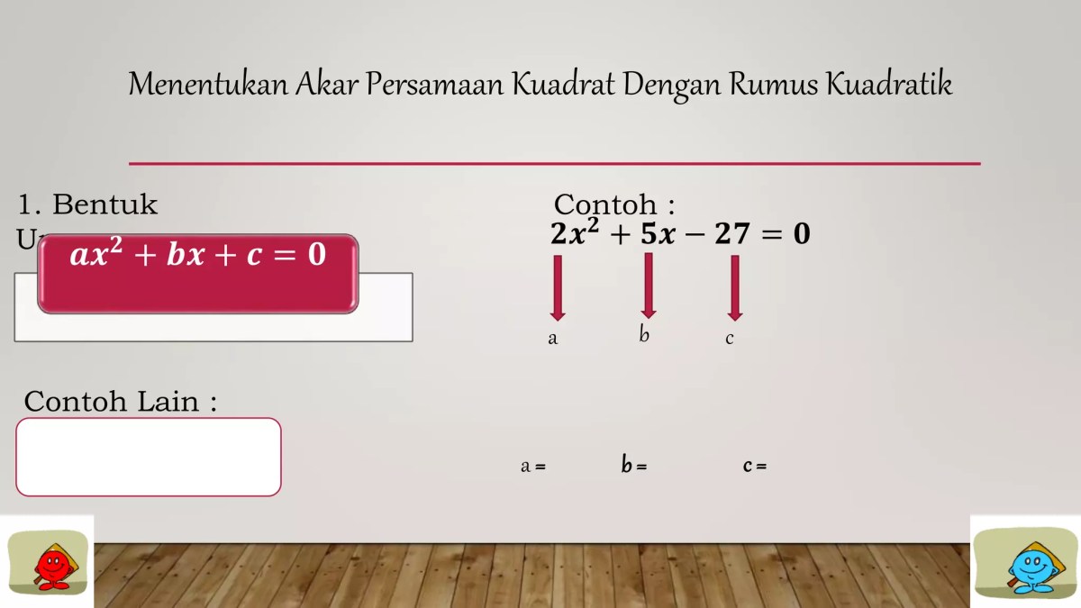 Menentukan persamaan kuadrat baru dari akar‑akar x²+6x‑12=0