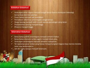 Globalisasi: hak tak terelakkan bagi setiap bangsa