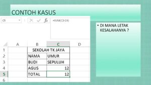 Butuh bantuan menggunakan rumus