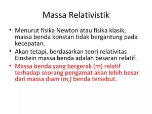 Rasio momentum relativistik akhir/awal ketika energi total turun 75%