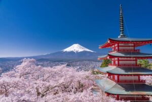 Gunung Fujiyama Terletak di Pulau