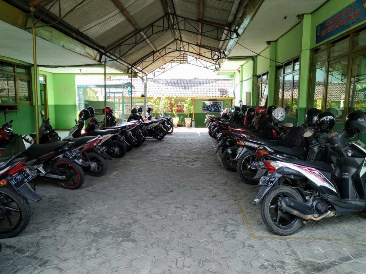 Persentase Sepeda Tanpa Boncengan Belakang di Lahan Parkir Sekolah