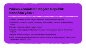 Prinsip Kedaulatan Negara Republik Indonesia: Pilihan Jawaban