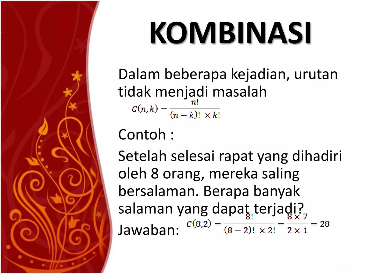 Jumlah Bersalaman dalam Rapat 8 Orang, Setiap Pasangan Sekali