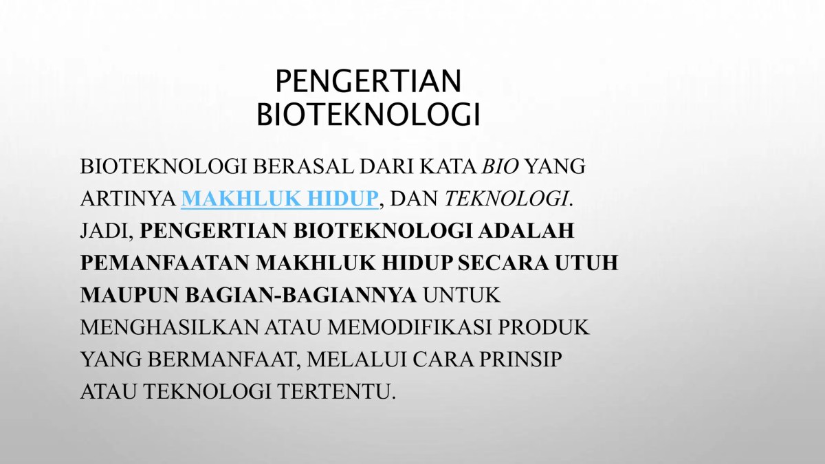 Perbedaan Bioteknologi Konvensional dan Modern serta Contoh Minimal 3
