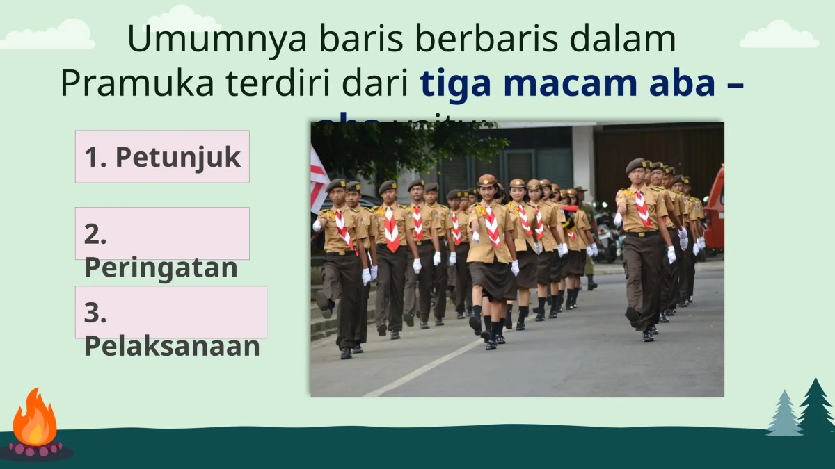 Sifat Pramuka Penggalang dan Penegak dalam Bernyanyi