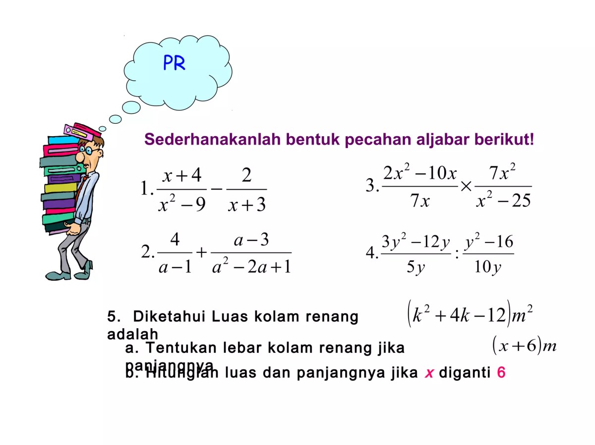 Sederhanakanlah pecahan aljabar berikut: 3/m + 5/m^2